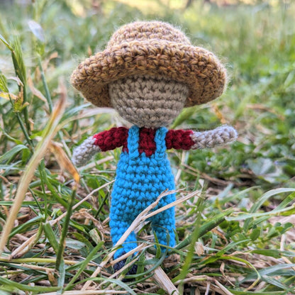 The Little Folk Farmer Crochet Pattern
