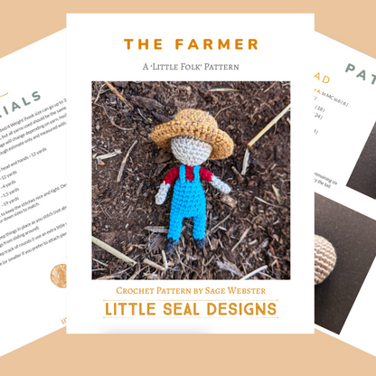 The Little Folk Farmer Crochet Pattern