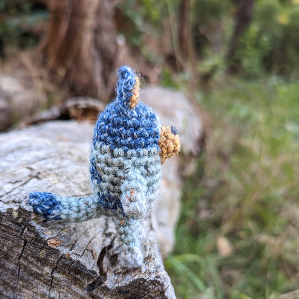 Bluey-Inspired Crochet Waldorf Doll