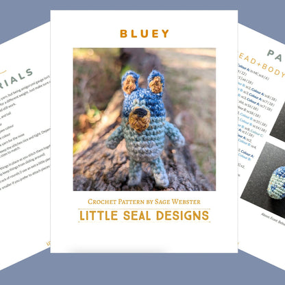 Bluey-Inspired Crochet Waldorf Doll