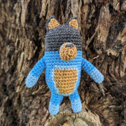 Bandit! Bluey-Inspired Waldorf Doll