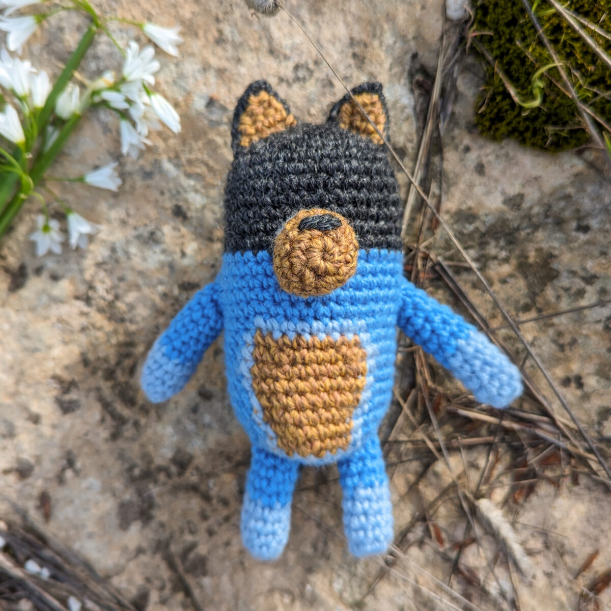 Bandit’s Redesign — A Bluey-Inspired Crochet Pattern